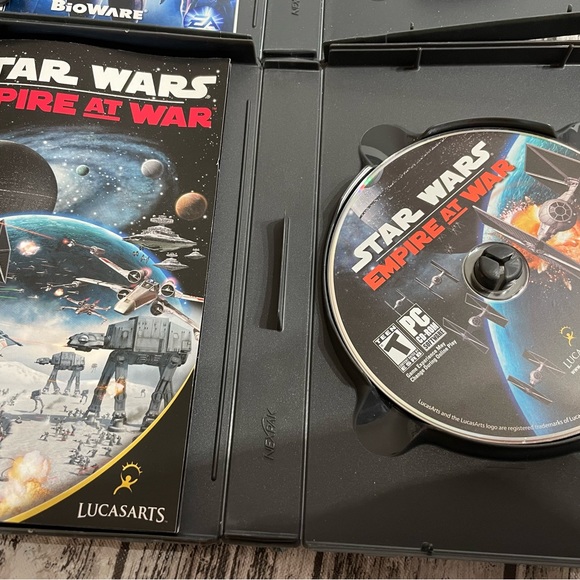 2 Space themed PC games Star Wars Empire at War & Mass Effect complete & Euc - Picture 5 of 6